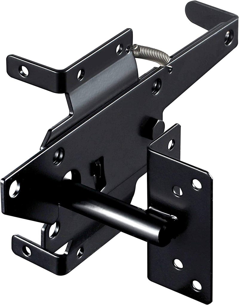 skysen Carbon Steel Vinyl Wood Fence Post Mount Gate Latch(2066-cs-p) - Image 1
